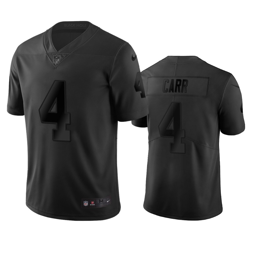 Las Vegas Raiders #4 Derek Carr Black Vapor Limited City Edition Jersey cheap jerseys for sale - CheapJerseys.Shop