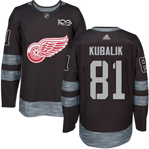 Red Wings #81 Dominik Kubalik Black 1917-2017 100th Anniversary Stitched Jersey cheap jerseys for sale - CheapJerseys.Shop
