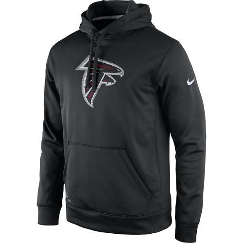 Men's Atlanta Falcons Black Practice Performance Pullover Hoodie cheap jerseys for sale - CheapJerseys.Shop