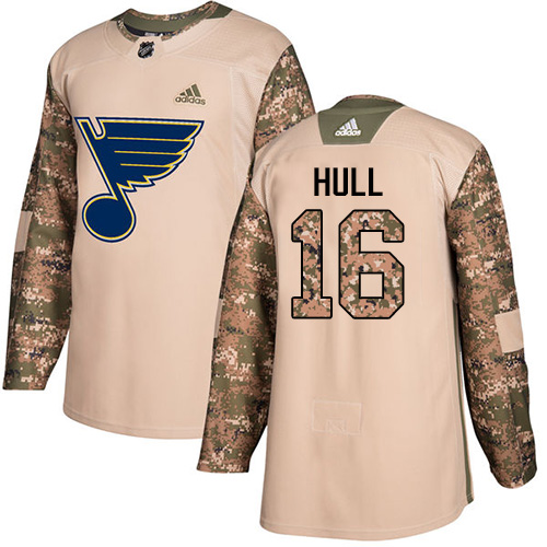 St. Louis Blues #16 Brett Hull Camo Authentic 2017 Veterans Day Stitched Jersey Men's cheap jerseys for sale - CheapJerseys.Shop