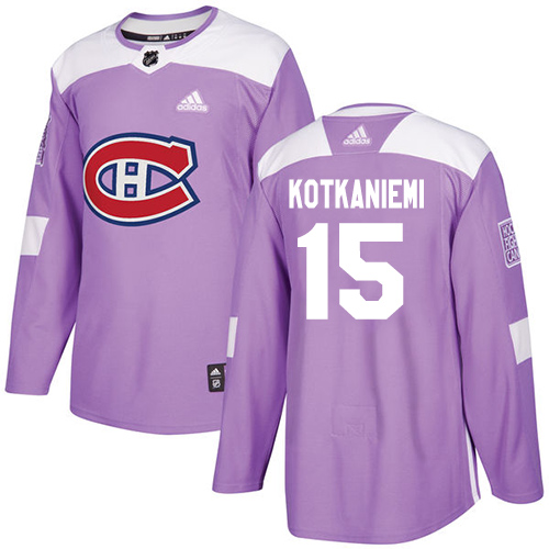 Montreal Canadiens #15 Jesperi Kotkaniemi Purple Authentic Fights Cancer Stitched Jersey Men's cheap jerseys for sale - CheapJerseys.Shop