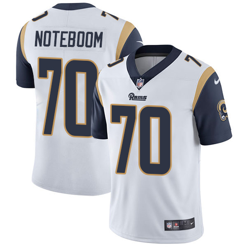 Los Angeles Rams #70 Joseph Noteboom White Men's Stitched Vapor Untouchable Limited Jersey Men's cheap jerseys for sale - CheapJerseys.Shop