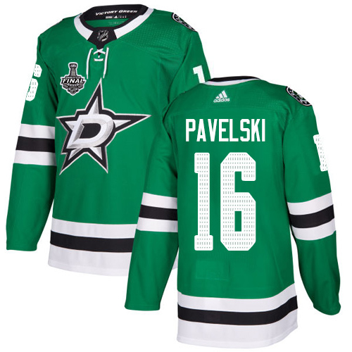Dallas Stars #16 Joe Pavelski Green Home Authentic 2020 Stanley Cup Final Stitched Jersey Men's cheap jerseys for sale - CheapJerseys.Shop