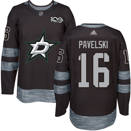 Dallas Stars #16 Joe Pavelski Black 1917-2017 100th Anniversary Stitched Jersey Men's cheap jerseys for sale - CheapJerseys.Shop