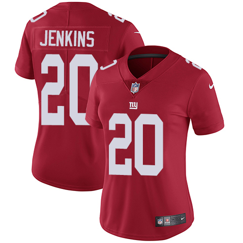 New York Giants #20 Janoris Jenkins Red Alternate Women's Stitched Vapor Untouchable Limited Jersey Womens cheap jerseys for sale - CheapJerseys.Shop