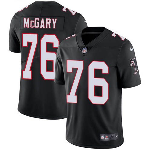 Atlanta Falcons #76 Kaleb McGary Black Alternate Men's Stitched Vapor Untouchable Limited Jersey Men's cheap jerseys for sale - CheapJerseys.Shop