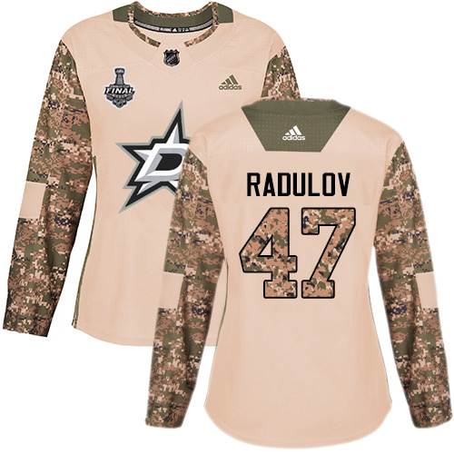 Dallas Stars #47 Alexander Radulov Camo Authentic 2017 Veterans Day Women's 2020 Stanley Cup Final Stitched Jersey Womens cheap jerseys for sale - CheapJerseys.Shop