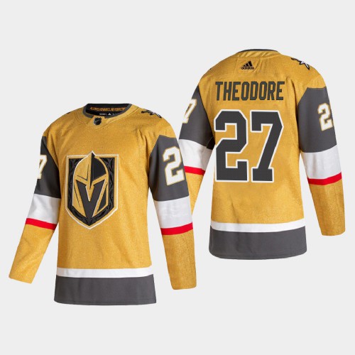 Vegas Golden Vegas Golden Knights #27 Shea Theodore Men's 2020-21 Authentic Player Alternate Stitched Jersey Gold Men's cheap jerseys for sale - CheapJerseys.Shop