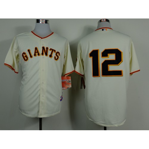 San Francisco Giants #12 Joe Panik Cream Home Cool Base Stitched Jersey Men's cheap jerseys for sale - CheapJerseys.Shop