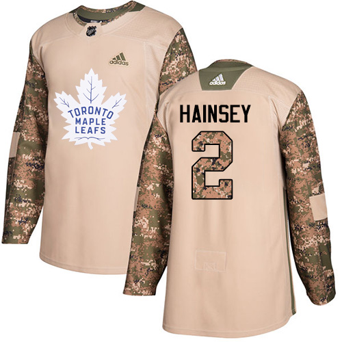 Maple Toronto Maple Leafs #2 Ron Hainsey Camo Authentic 2017 Veterans Day Stitched Jersey Men's cheap jerseys for sale - CheapJerseys.Shop