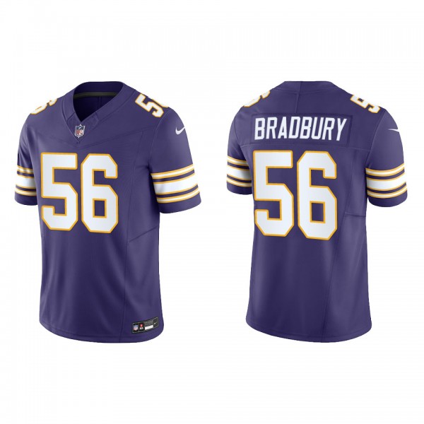 Garrett Bradbury Minnesota Vikings Purple Classic Vapor F.U.S.E. Limited Jersey cheap jerseys for sale - CheapJerseys.Shop