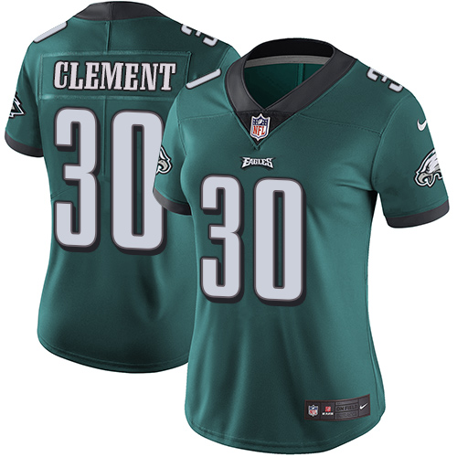 Philadelphia Eagles #30 Corey Clement Midnight Green Team Color Women's Stitched Vapor Untouchable Limited Jersey Womens cheap jerseys for sale - CheapJerseys.Shop