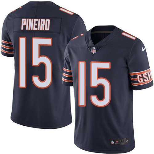 Chicago Bears #15 Eddy Pineiro Navy Blue Team Color Youth Stitched Vapor Untouchable Limited Jersey Youth cheap jerseys for sale - CheapJerseys.Shop