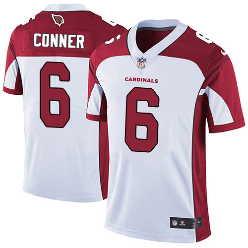 Cardinals #6 James Conner White Men's Stitched Vapor Untouchable Limited Jersey cheap jerseys for sale - CheapJerseys.Shop