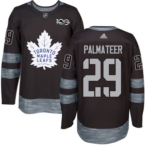 Maple Toronto Maple Leafs #29 Mike Palmateer Black 1917-2017 100th Anniversary Stitched Jersey Men's cheap jerseys for sale - CheapJerseys.Shop