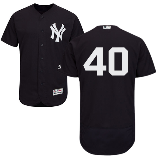 New York Yankees #40 Luis Severino Navy Blue Flexbase Authentic Collection Stitched Jersey Men's cheap jerseys for sale - CheapJerseys.Shop