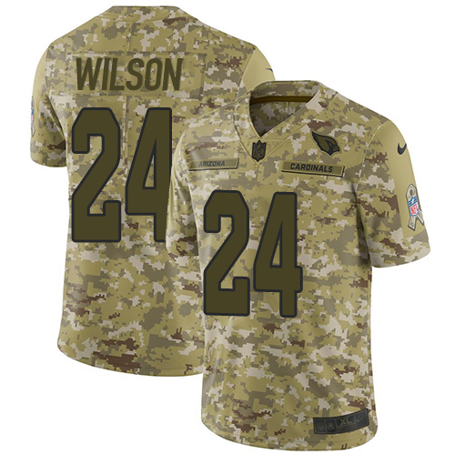 Arizona Cardinals #24 Adrian Wilson Camo Men's Stitched Limited 2018 Salute to Service Jersey Men's cheap jerseys for sale - CheapJerseys.Shop