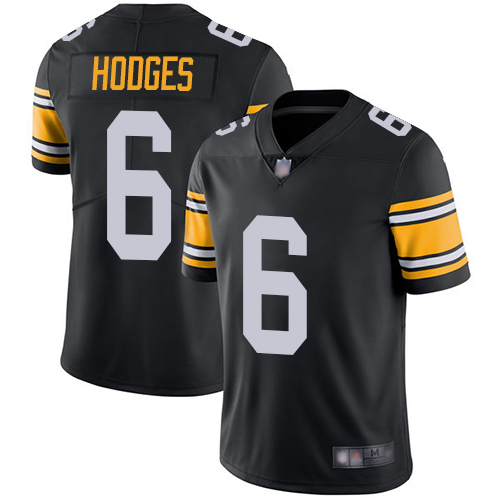 Pittsburgh Steelers #6 Devlin Hodges Black Alternate Men's Stitched Vapor Untouchable Limited Jersey Men's cheap jerseys for sale - CheapJerseys.Shop