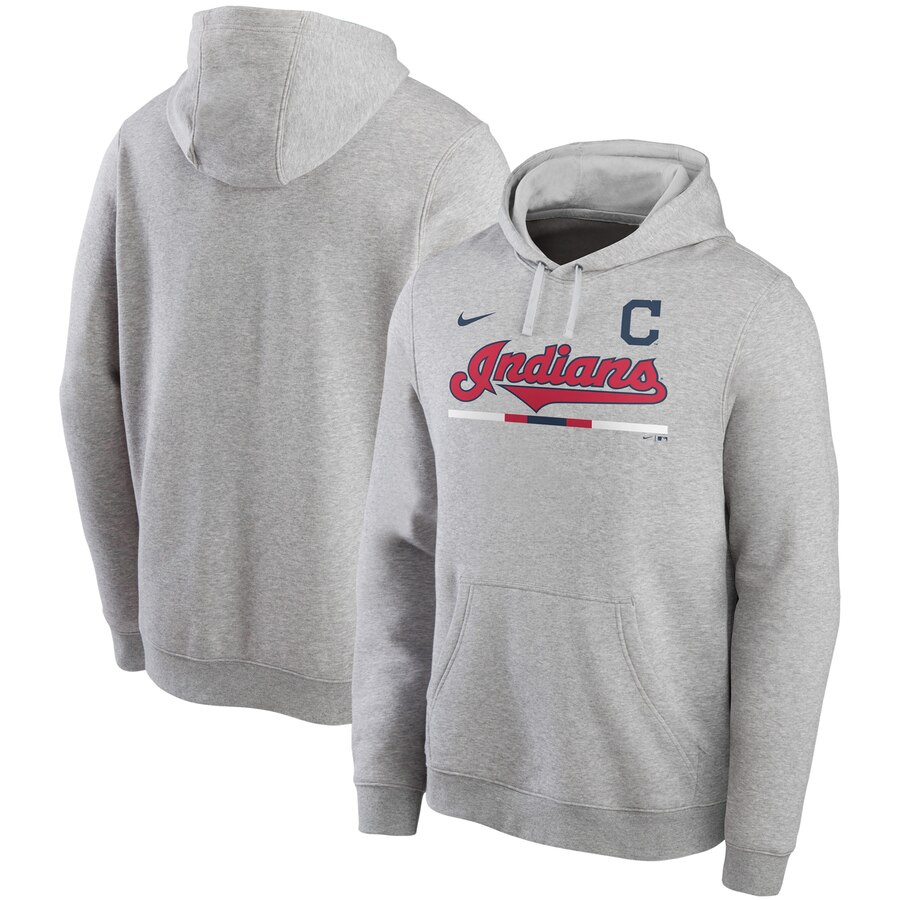 Cleveland Guardians Color Bar Club Pullover Hoodie Gray cheap jerseys for sale - CheapJerseys.Shop