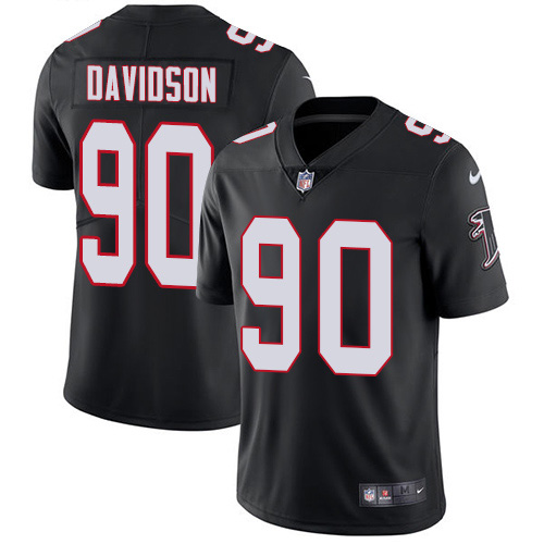 Atlanta Falcons #90 Marlon Davidson Black Alternate Men's Stitched Vapor Untouchable Limited Jersey Men's cheap jerseys for sale - CheapJerseys.Shop