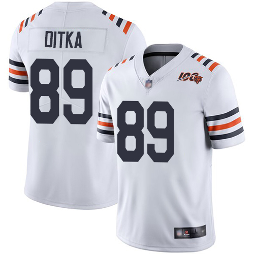 Bears #89 Mike Ditka White Alternate Youth Stitched Vapor Untouchable Limited 100th Season Jersey cheap jerseys for sale - CheapJerseys.Shop
