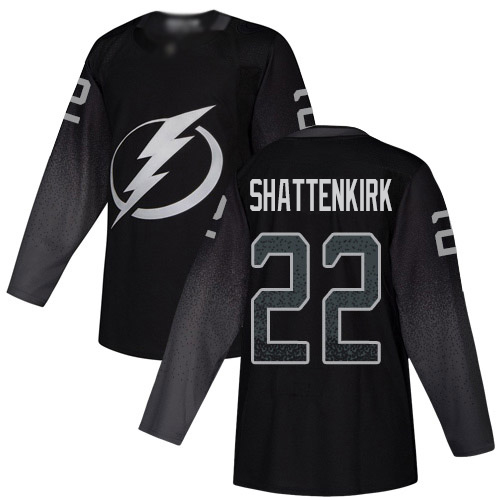 Tampa Bay Lightning #22 Kevin Shattenkirk Black Alternate Authentic Youth Stitched Jersey Youth cheap jerseys for sale - CheapJerseys.Shop