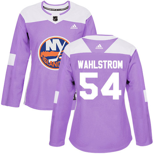 New York Islanders #54 Oliver Wahlstrom Purple Authentic Fights Cancer Women's Stitched Jersey Womens cheap jerseys for sale - CheapJerseys.Shop