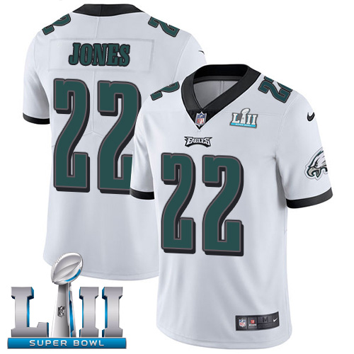 Philadelphia Eagles #22 Sidney Jones White Super Bowl LII Youth Stitched Vapor Untouchable Limited Jersey Youth cheap jerseys for sale - CheapJerseys.Shop