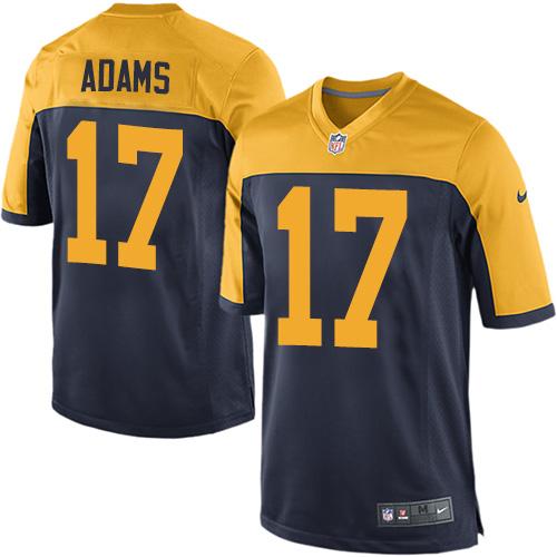 Packers #17 Davante Adams Navy Blue Alternate Youth Stitched New Elite Jersey cheap jerseys for sale - CheapJerseys.Shop