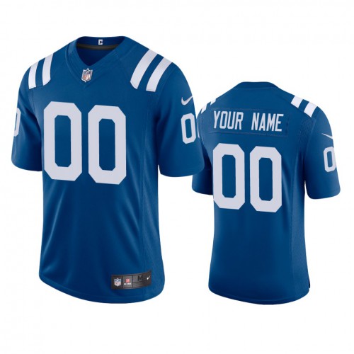 Indianapolis Colts Custom Men's Royal 2020 Vapor Limited Jersey cheap jerseys for sale - CheapJerseys.Shop