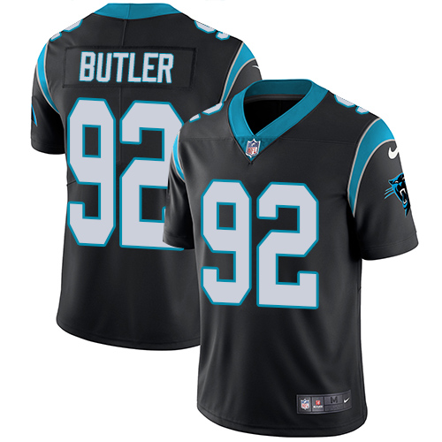 Carolina Panthers #92 Vernon Butler Black Team Color Youth Stitched Vapor Untouchable Limited Jersey Youth cheap jerseys for sale - CheapJerseys.Shop