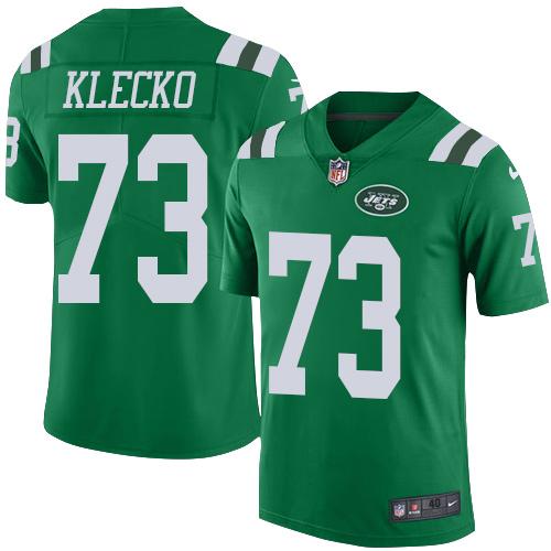 New York Jets #73 Joe Klecko Green Men's Stitched Elite Rush Jersey Men's cheap jerseys for sale - CheapJerseys.Shop
