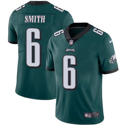 Eagles #6 DeVonta Smith Green Team Color Men's Stitched Vapor Untouchable Limited Jersey cheap jerseys for sale - CheapJerseys.Shop