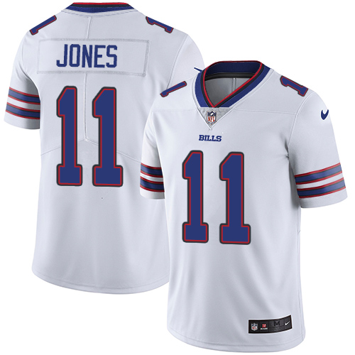 Buffalo Bills #11 Zay Jones White Men's Stitched Vapor Untouchable Limited Jersey Men's cheap jerseys for sale - CheapJerseys.Shop