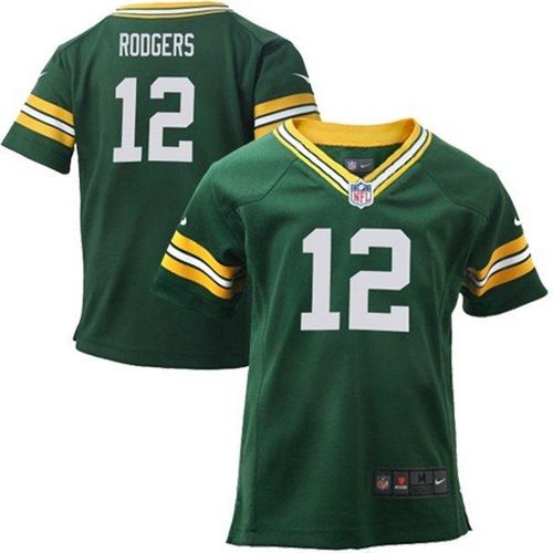 Toddler Packers #12 Aaron Rodgers Green Team Color Stitched Elite Jersey cheap jerseys for sale - CheapJerseys.Shop