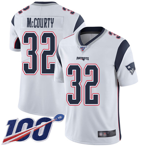 Patriots #32 Devin McCourty White Men's Stitched 100th Season Vapor Limited Jersey cheap jerseys for sale - CheapJerseys.Shop
