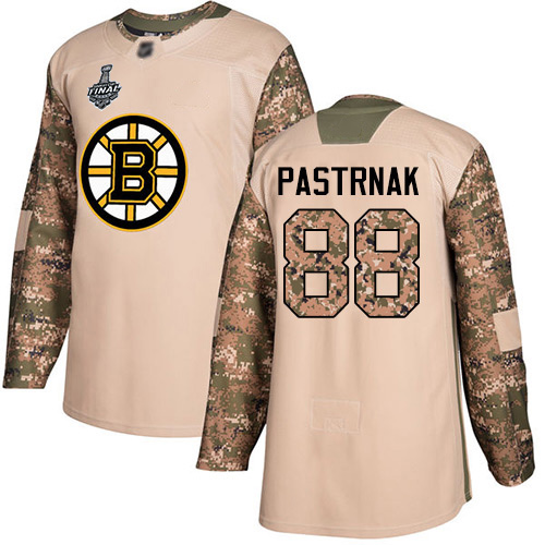 Boston Bruins #88 David Pastrnak Camo Authentic 2017 Veterans Day Stanley Cup Final Bound Stitched Jersey Men's cheap jerseys for sale - CheapJerseys.Shop