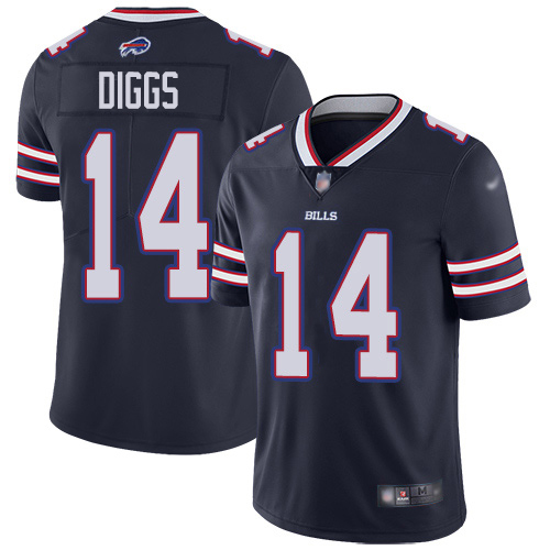 Bills #14 Stefon Diggs Navy Men's Stitched Limited Inverted Legend Jersey cheap jerseys for sale - CheapJerseys.Shop