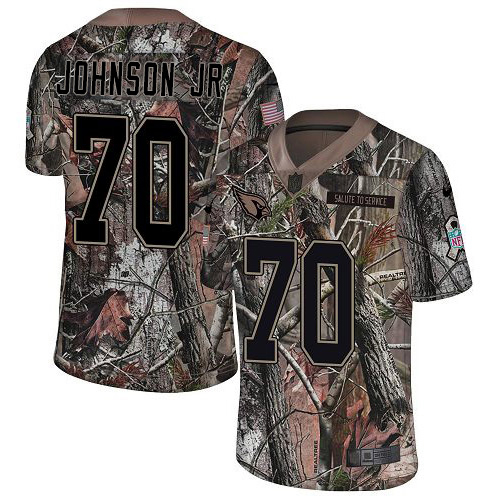 Cardinals #70 Paris Johnson Jr. Camo Men's Stitched Limited Rush Realtree Jersey cheap jerseys for sale - CheapJerseys.Shop