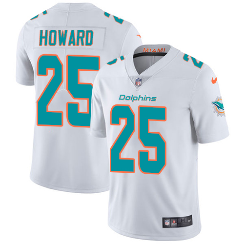 Miami Dolphins #25 Xavien Howard White Youth Stitched Vapor Untouchable Limited Jersey Youth cheap jerseys for sale - CheapJerseys.Shop