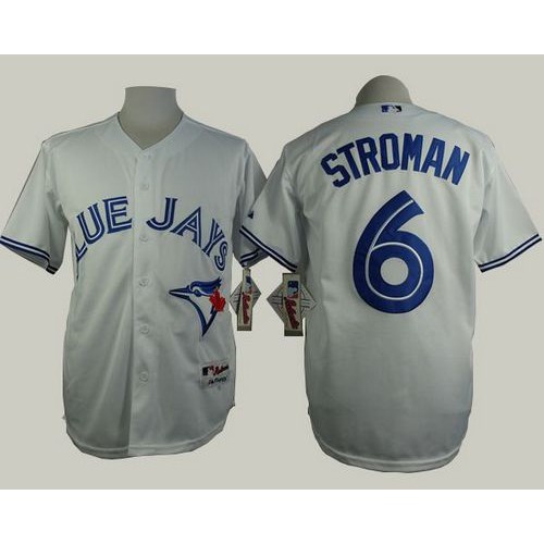 Toronto Blue Jays #6 Marcus Stroman White Cool Base Stitched Jersey Men's cheap jerseys for sale - CheapJerseys.Shop