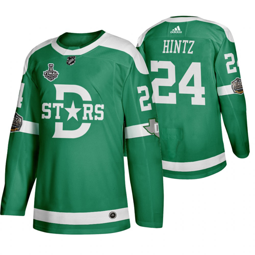 Dallas Dallas Stars #24 Roope Hintz Men's Green 2020 Stanley Cup Final Stitched Classic Retro Jersey Men's cheap jerseys for sale - CheapJerseys.Shop