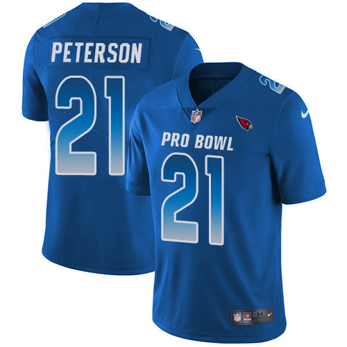 Cardinals #21 Patrick Peterson Royal Men's Stitched Limited NFC 2019 Pro Bowl Jersey cheap jerseys for sale - CheapJerseys.Shop