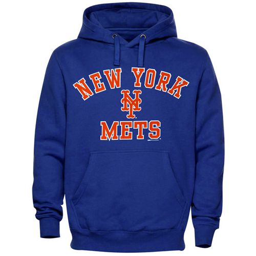 New York Mets Fastball Fleece Pullover Royal Blue Hoodie cheap jerseys for sale - CheapJerseys.Shop