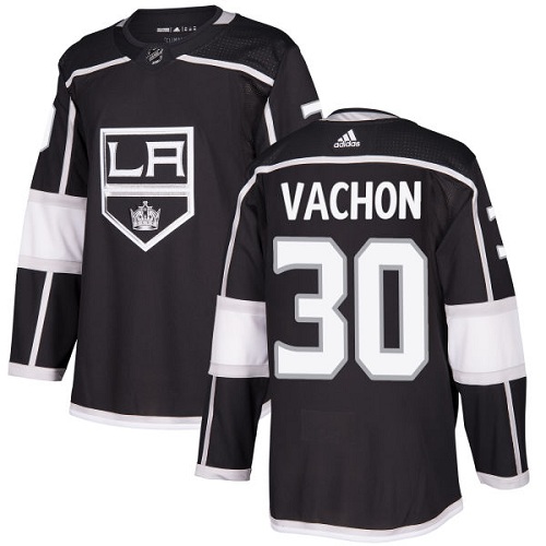 Los Angeles Kings #30 Rogie Vachon Black Home Authentic Stitched Jersey Men's cheap jerseys for sale - CheapJerseys.Shop