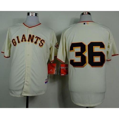 San Francisco Giants #36 Gaylord Perry Cream Home Cool Base Stitched Jersey Men's cheap jerseys for sale - CheapJerseys.Shop