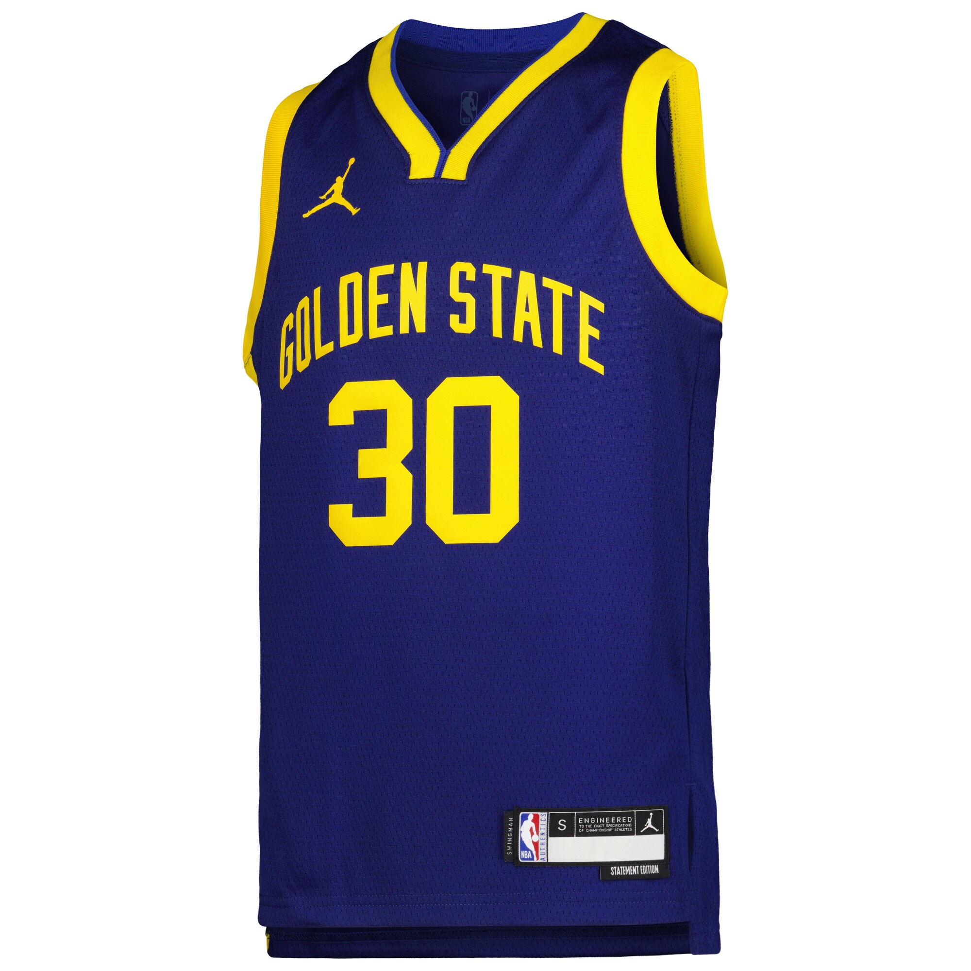 Stephen Curry Golden State Warriors Jordan Brand Youth Swingman Jersey - Statement Edition - Blue cheap jerseys for sale - CheapJerseys.Shop