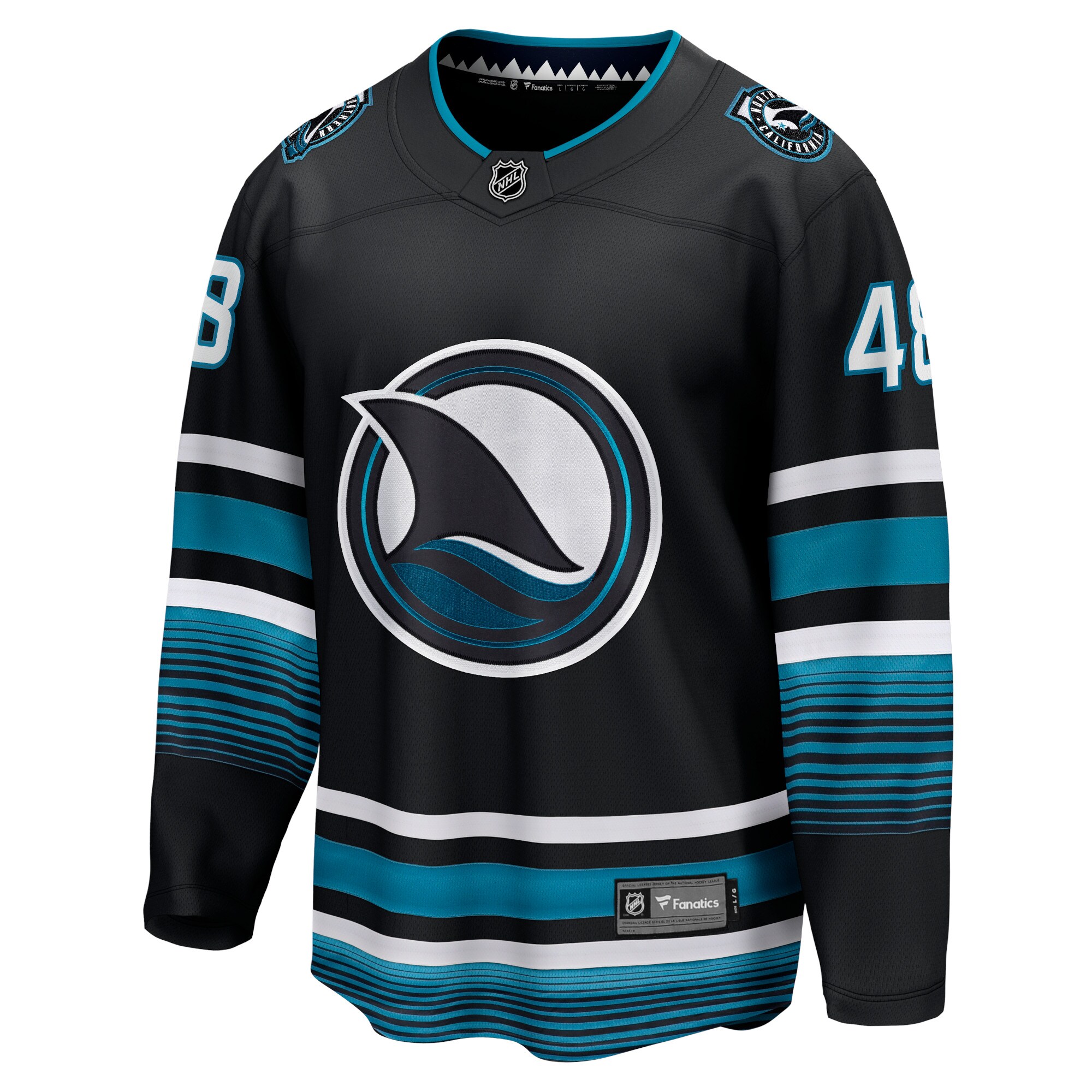 Tomas Hertl San Jose Sharks Fanatics Alternate Premier Breakaway Player Jersey - Black cheap jerseys for sale - CheapJerseys.Shop