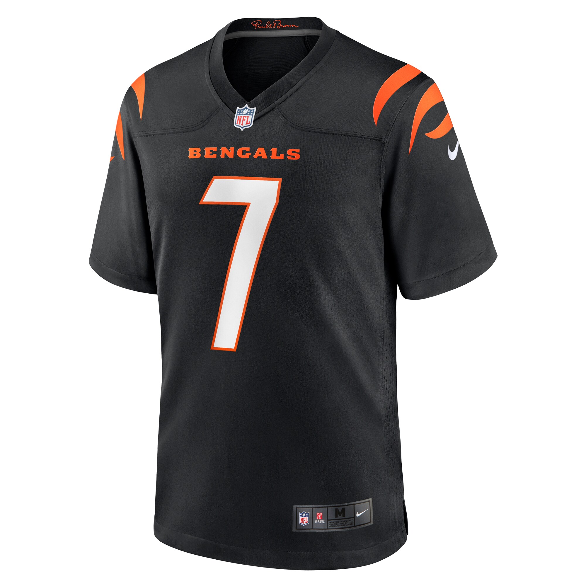 Will Grier Cincinnati Bengals Team Game Jersey - Black cheap jerseys for sale - CheapJerseys.Shop