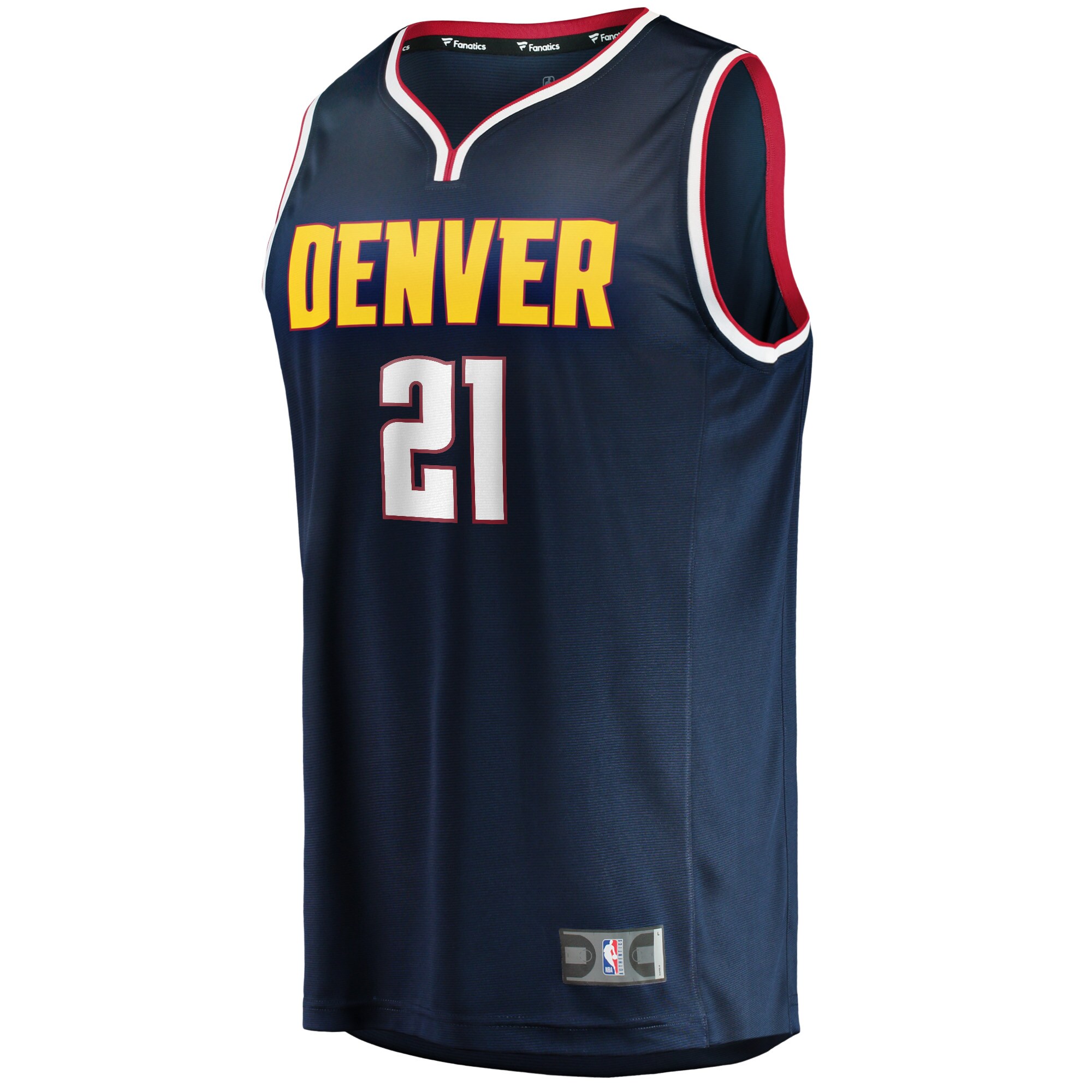 Collin Gillespie Denver Nuggets Fanatics Fast Break Player Jersey - Icon Edition - Navy cheap jerseys for sale - CheapJerseys.Shop